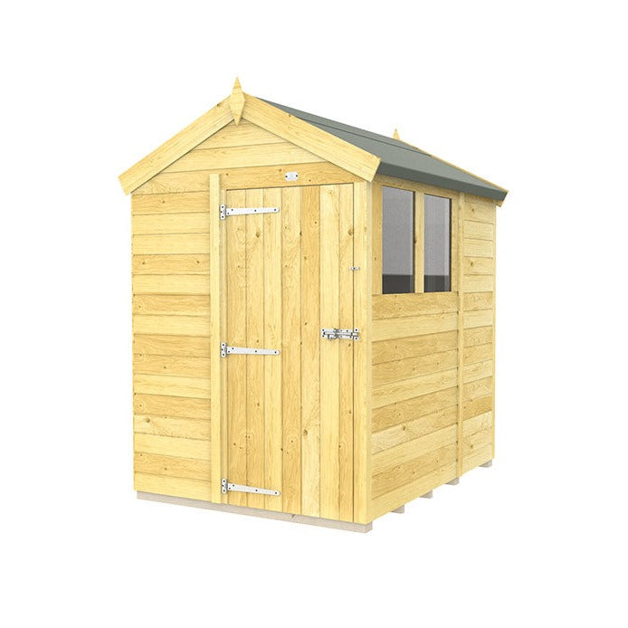 5ft x 6ft Apex Shed - Garden Wildlife