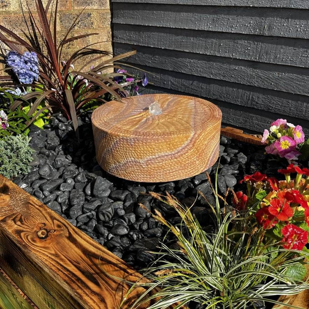 Tranquility Sandstone Millstone 38cm Water Feature