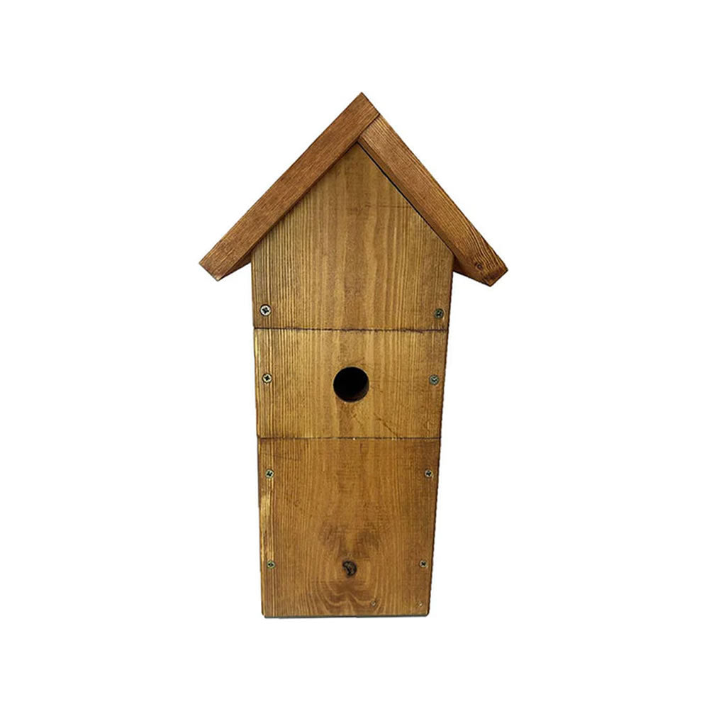 Green Feathers 450mm Solar Camera ready Bird Box with Side Windows