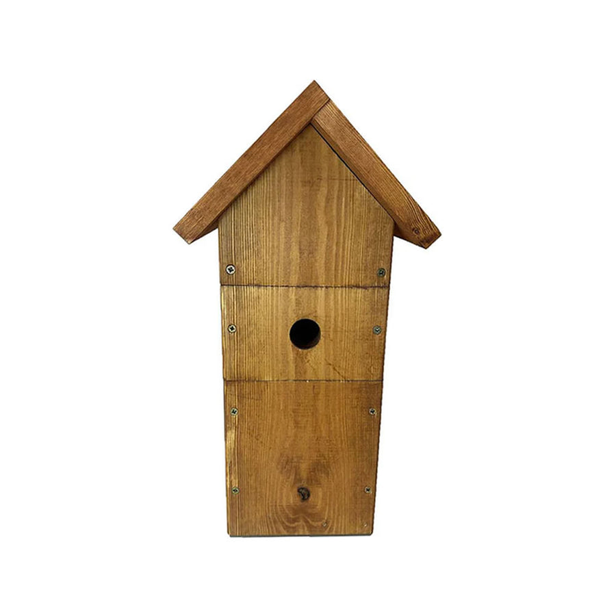 Green Feathers 450mm Solar Camera ready Bird Box with Side Windows