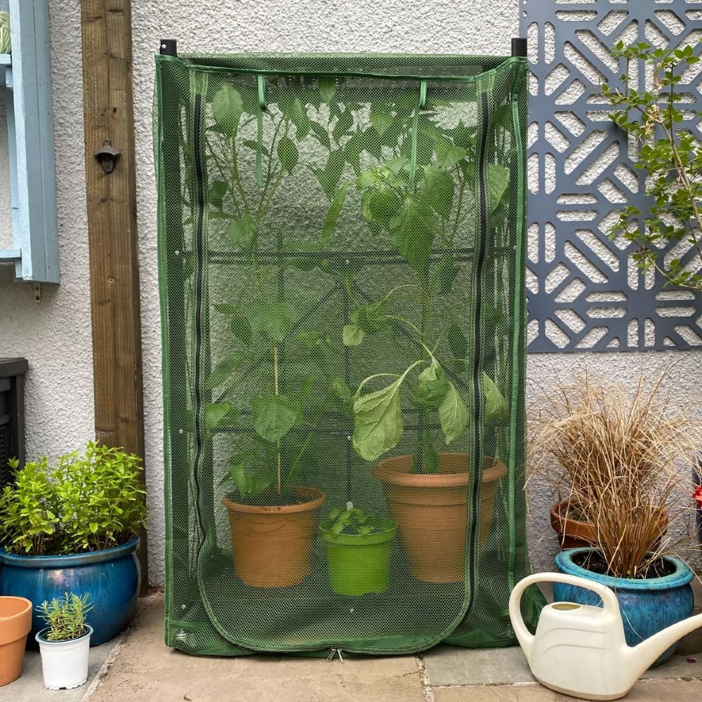 plant pot net cover Multiflex Net Patio Grow House & Plant Cover
