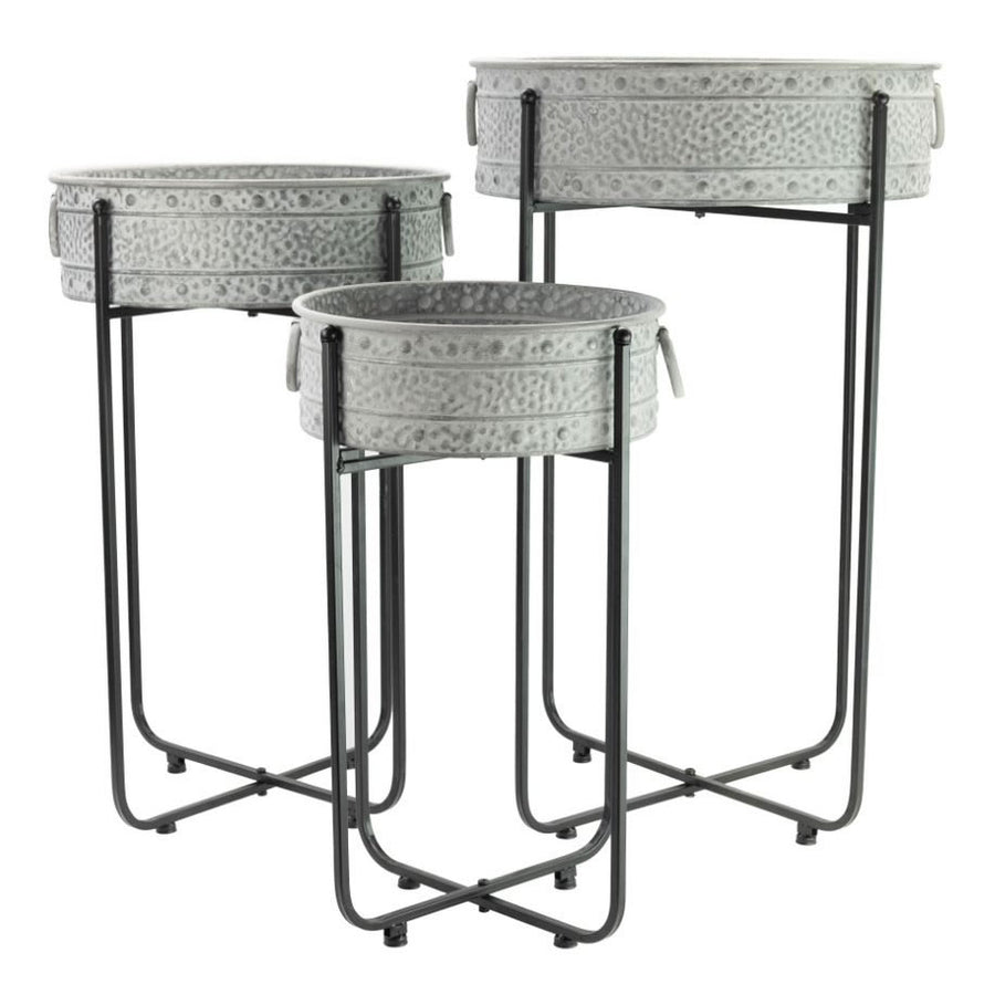 Ascalon Low Planters with Stand