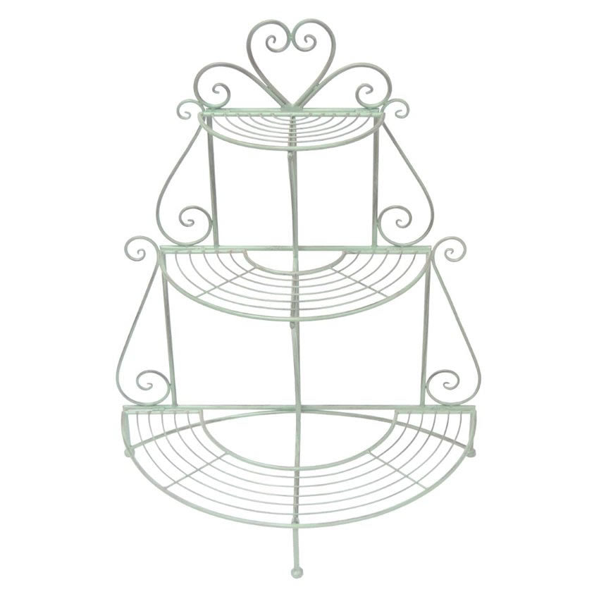 Ascalon 3-Tier Heart Etagere - 'Green'