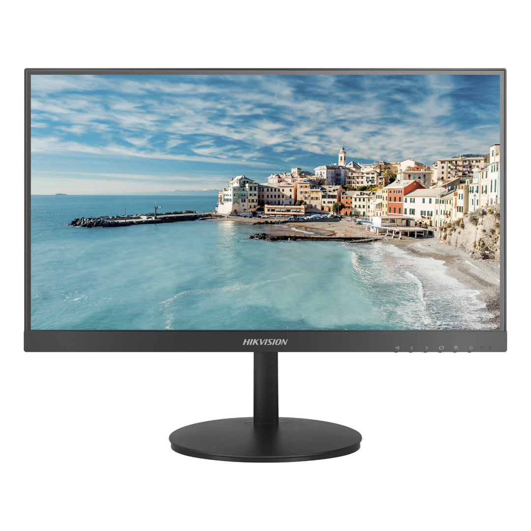 21.5 Full HD LED Hikvision Boarderless Monitor with HDMI & VGA, 1920 x 1080 resolution and Vesa Mount