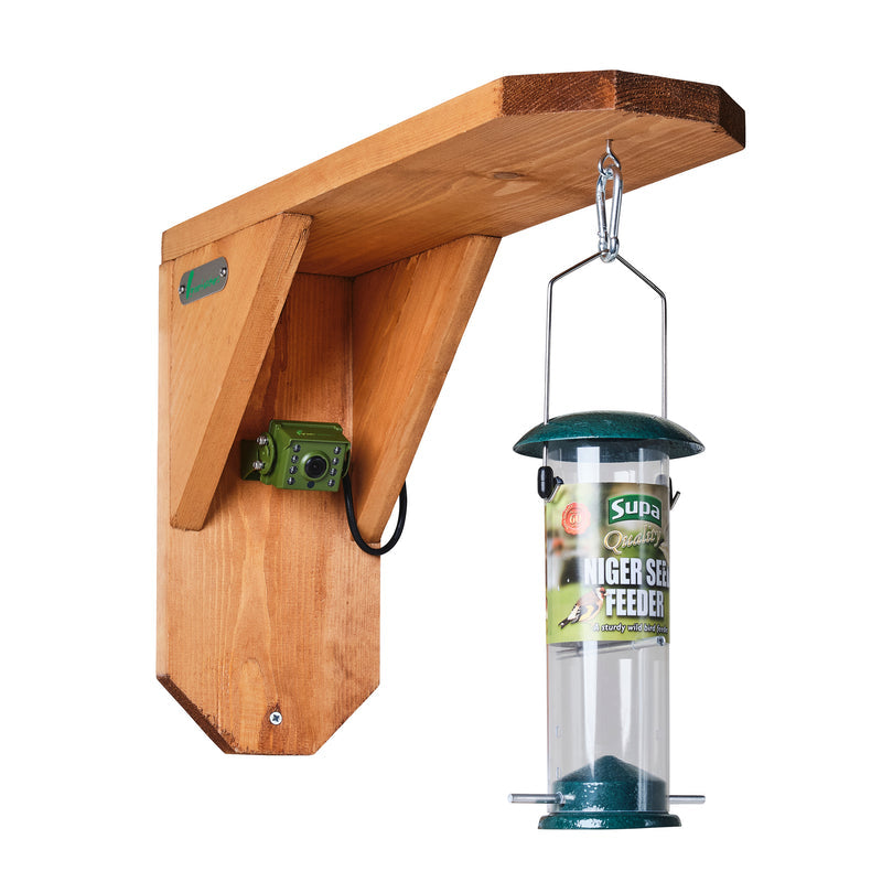 Green Feathers Bird Feeding Station 1080p Camera Bundle Garden