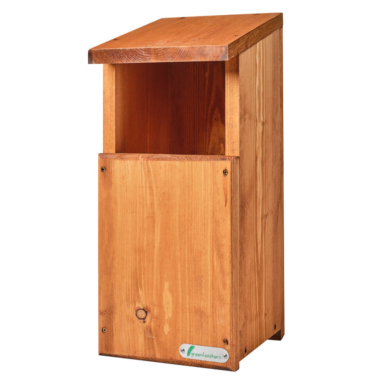 Green Feathers Owl Nest Box