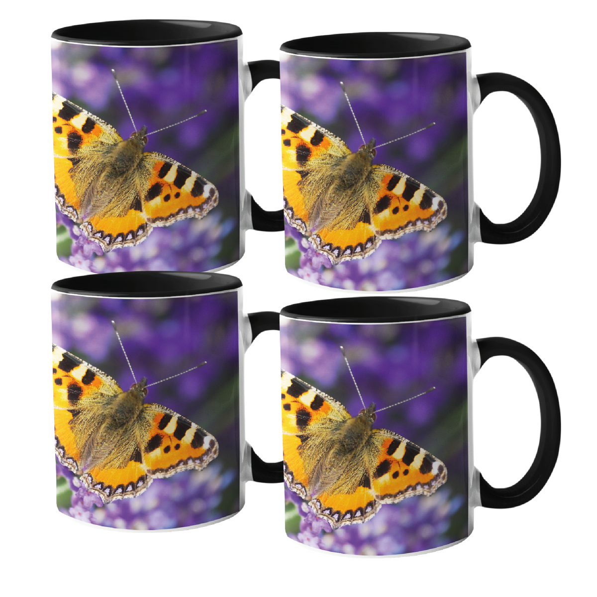 Tortoiseshell Butterfly Mug – Garden Wildlife