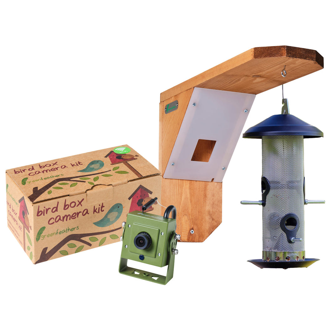 Green Feathers Bird Feeding Station 1080p WiFi Camera (3rd Gen