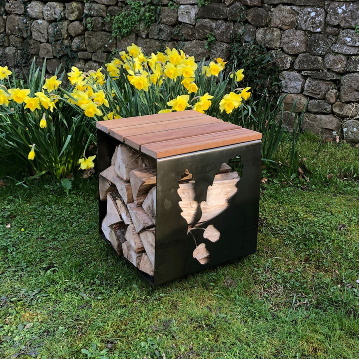 Firepits UK Log Store Seat