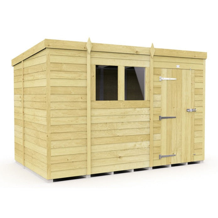 10ft x 7ft Pent Shed