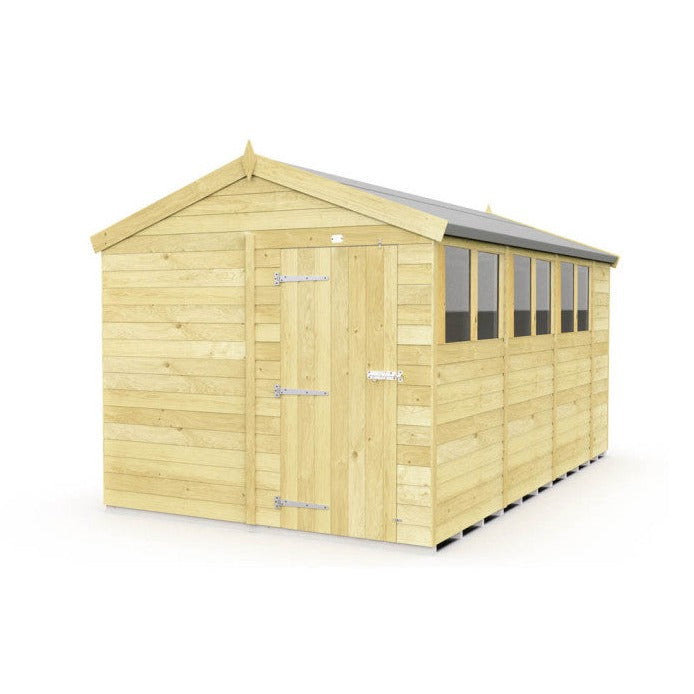 8ft x 14ft Apex Shed