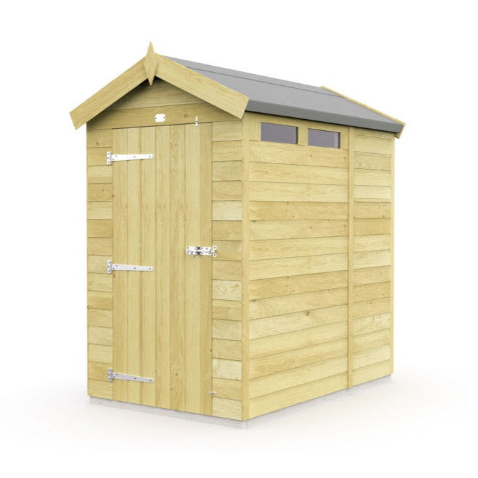 4ft x 6ft Apex Security Shed