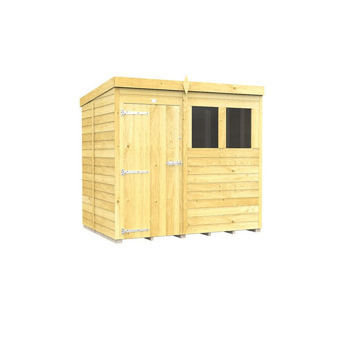 7ft x 5ft Pent Shed