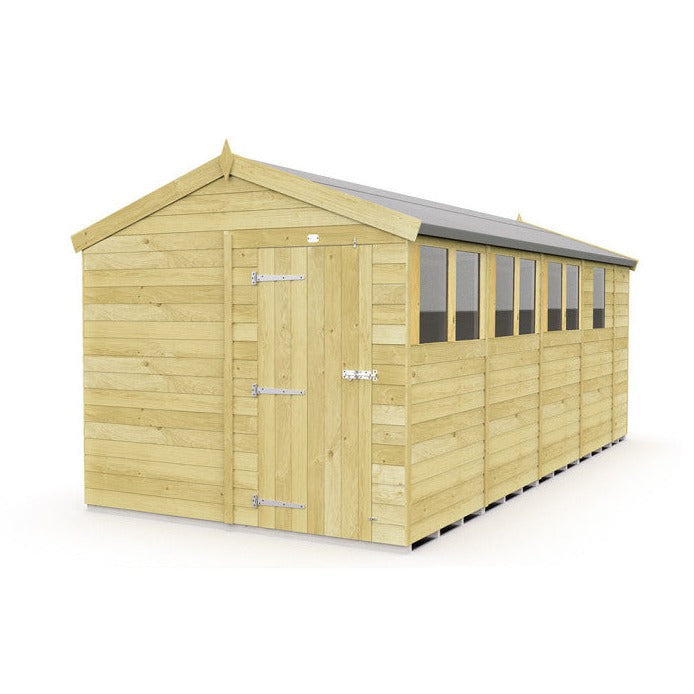 8ft x 17ft Apex Shed