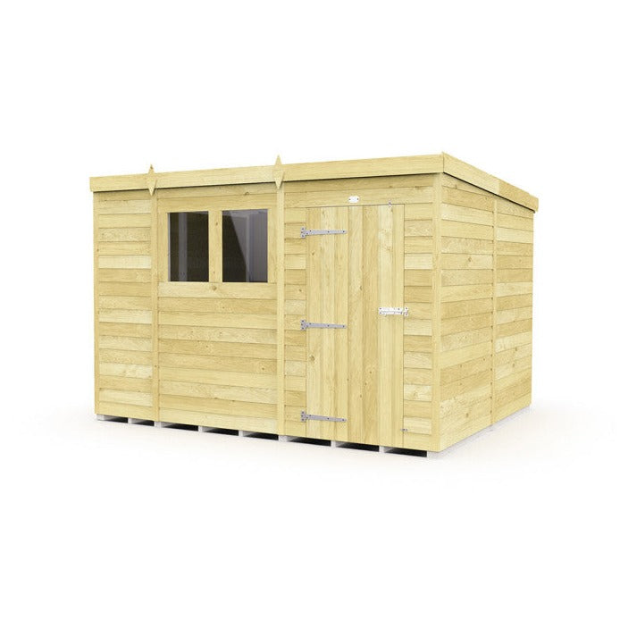 11ft x 8ft Pent Shed