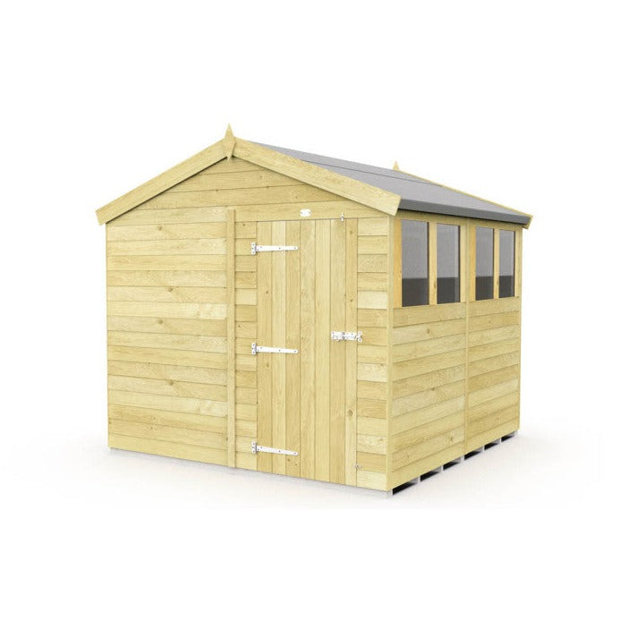 8ft x 8ft Apex Shed