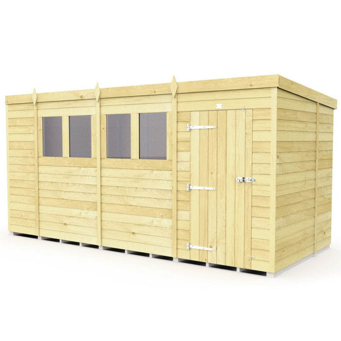 15ft x 6ft Pent Shed