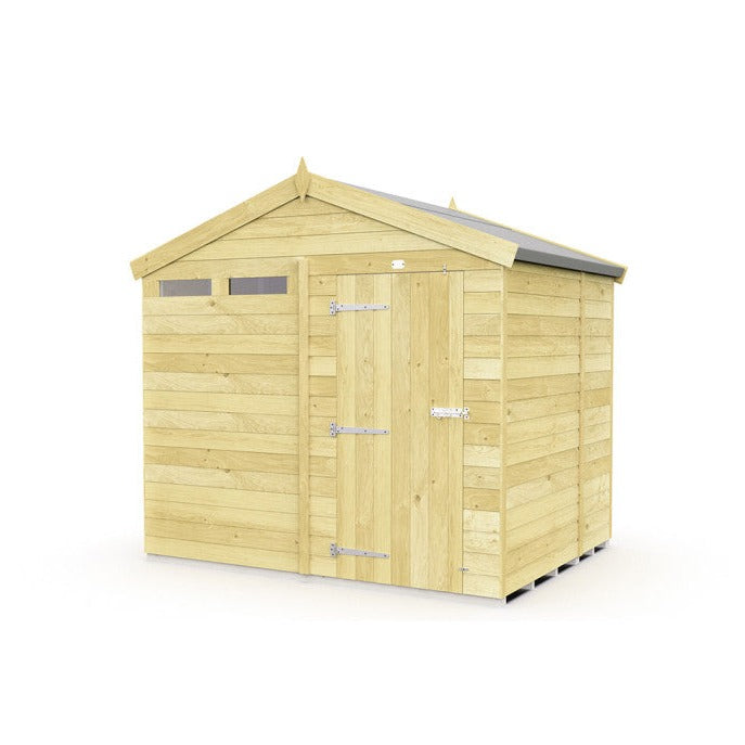 8ft x 5ft Apex Security Shed