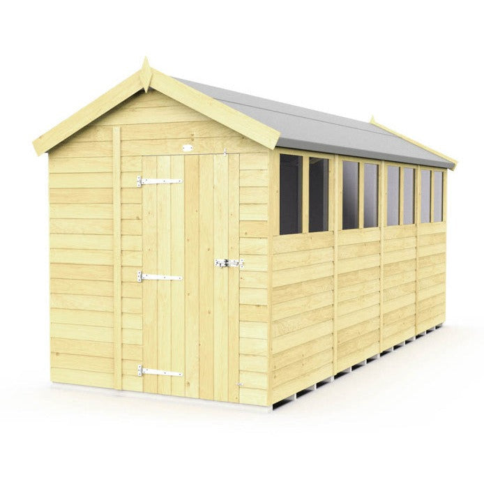 6ft x 16ft Apex Shed