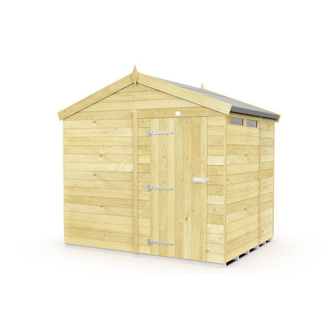 8ft x 7ft Apex Security Shed