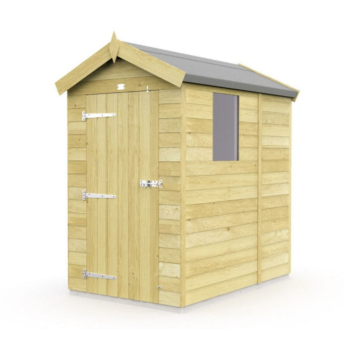 4ft x 5ft Apex Shed