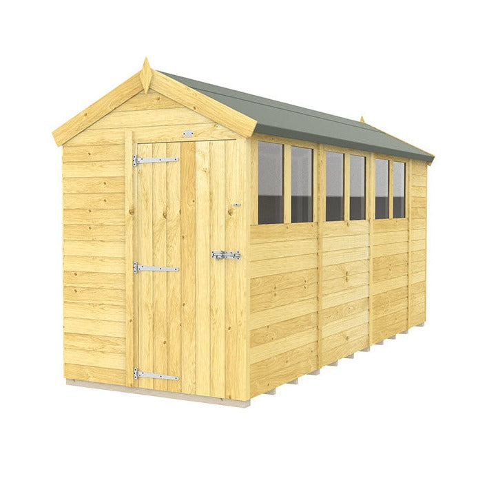 5ft x 14ft Apex Shed