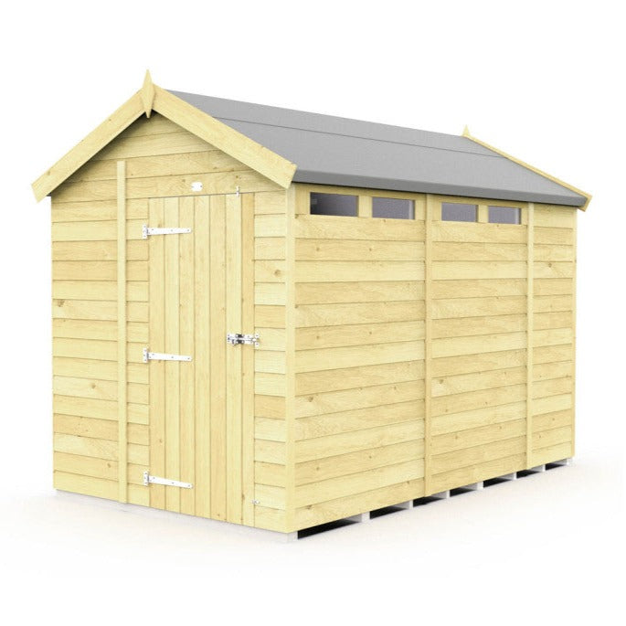 6ft x 11ft Apex Security Shed