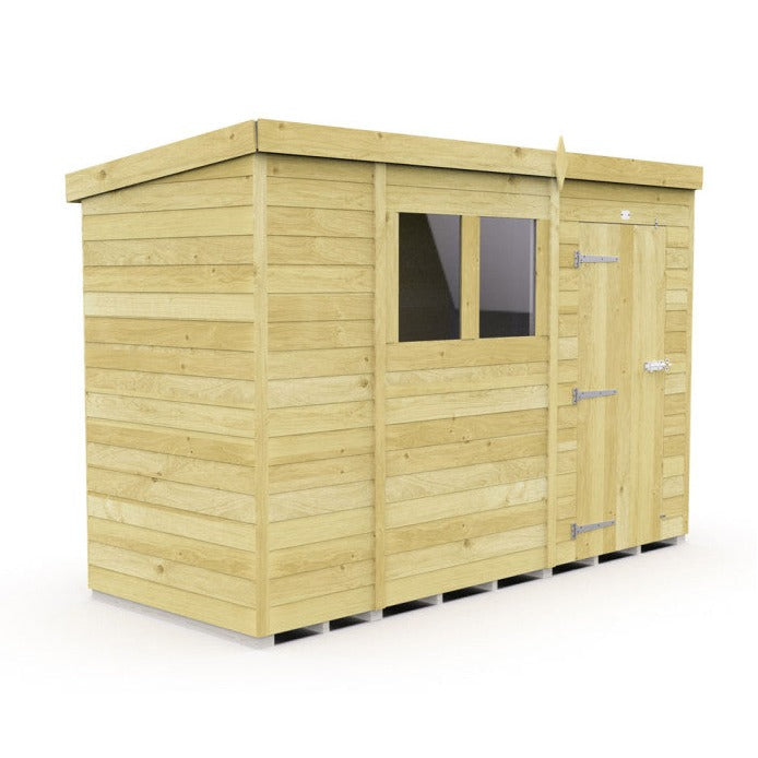 11ft x 4ft Pent Shed
