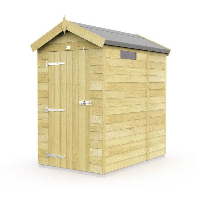4ft x 5ft Apex Security Shed