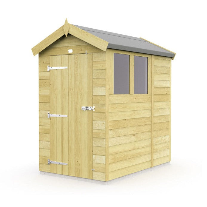 4ft x 7ft Apex Shed