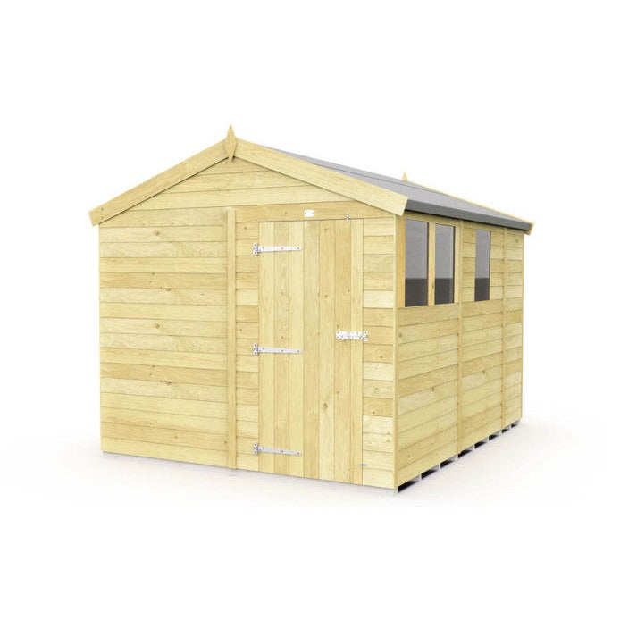 8ft x 9ft Apex Shed
