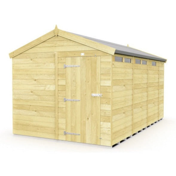 8ft x 13ft Apex Security Shed