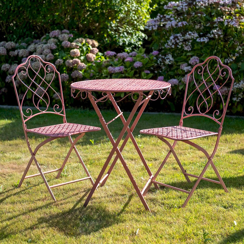 Ascalon Avalon 3 Piece Bistro Set - 'Rose'