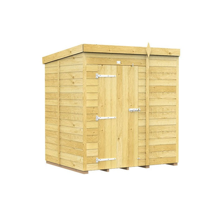6ft x 5ft Pent Shed