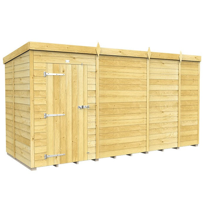 13ft x 5ft Pent Shed