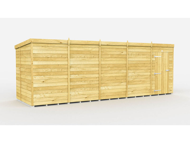 20ft x 7ft Pent Shed