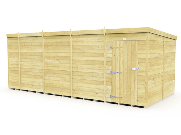 18ft x 8ft Pent Shed