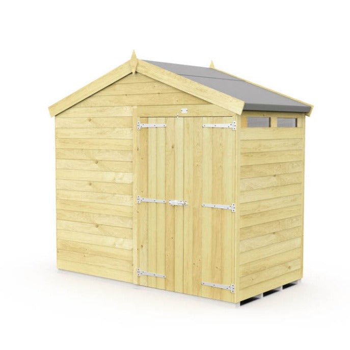 8ft x 4ft Apex Security Shed