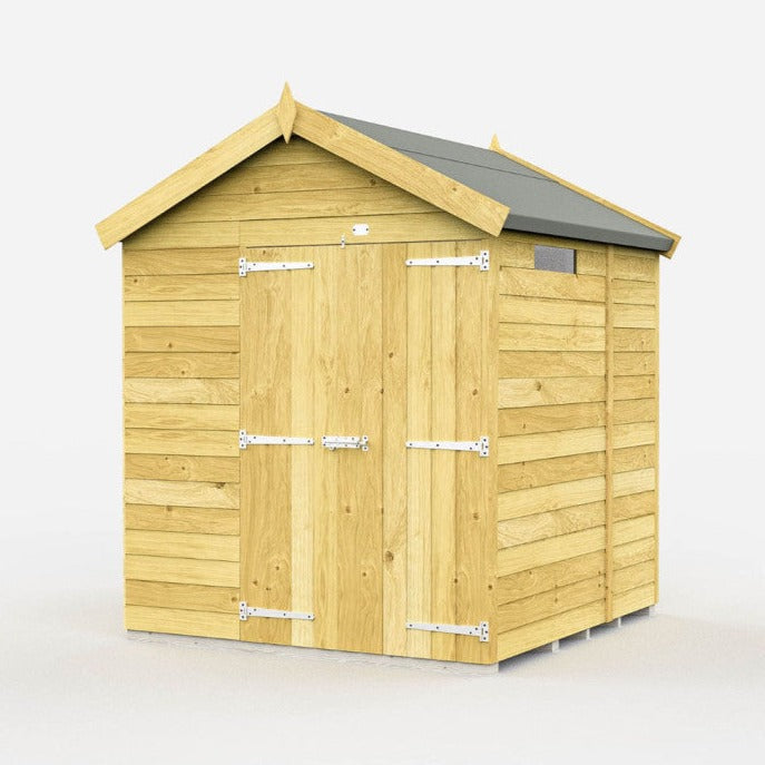 6ft x 5ft Apex Security Shed