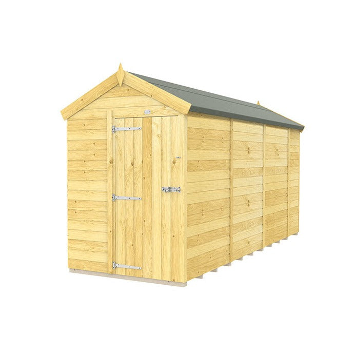 5ft x 14ft Apex Shed