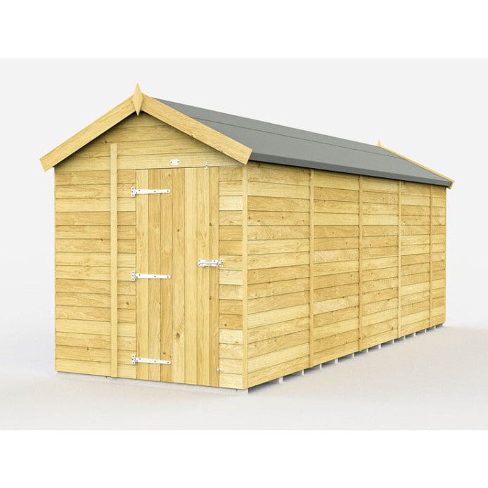 6ft x 17ft Apex Shed