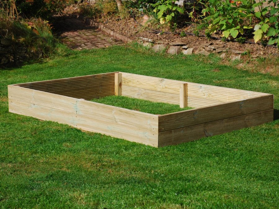 Buy Access Garden 6ft x 4ft Wooden Raised Bed Kit online UK