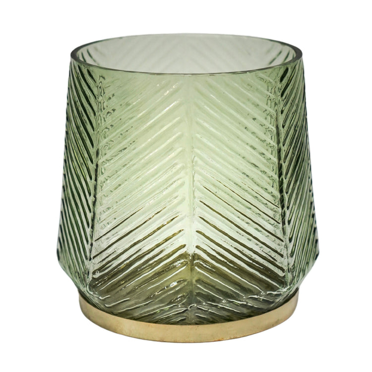 Ivyline Elm Embossed Candle Holder