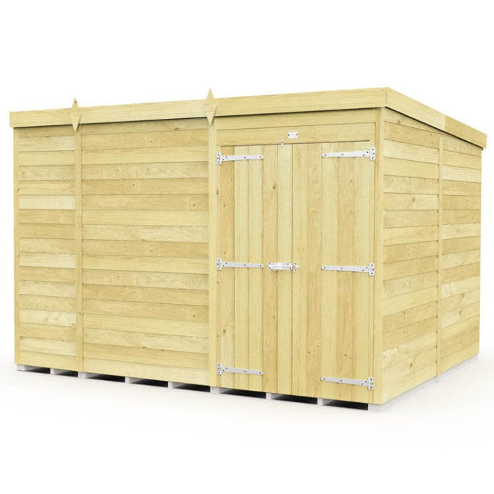 10ft x 8ft Pent Shed