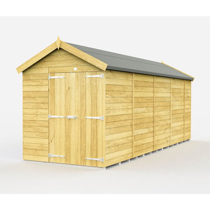 6ft x 17ft Apex Shed