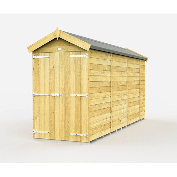 4ft x 13ft Apex Shed