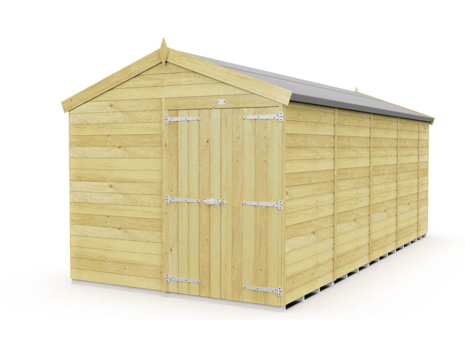 8ft x 18ft Apex Shed