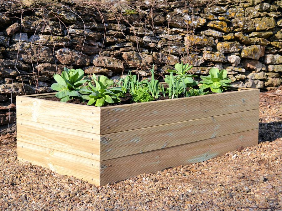 Buy Access Garden 4ft x 2ft Wooden Raised Bed Kit online UK