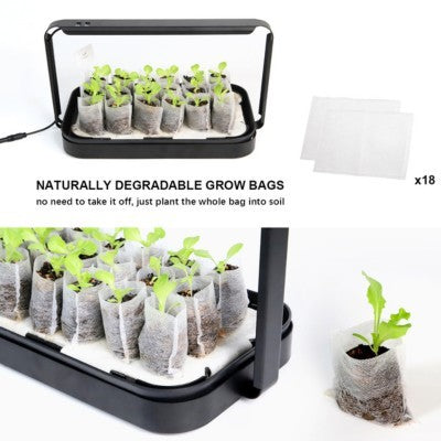 GardenSkill Indoor Hydroponics Growing System with LED Light