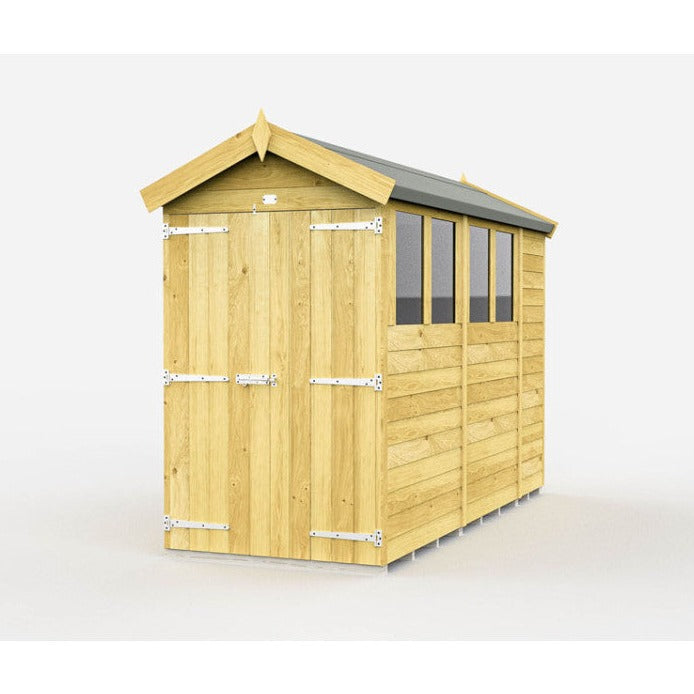 4ft x 11ft Apex Shed